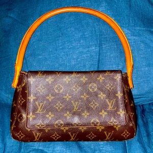 Louis Vuitton Monogram Canvas 2003 Mini Looping Bag- Vintage- Gently Used